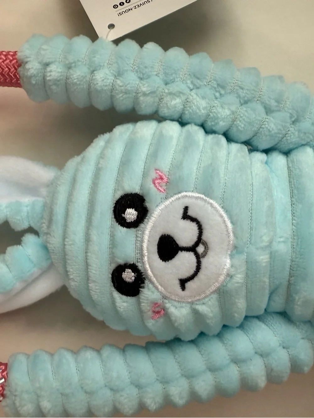 Zippy Paws RopeTugz Durable Dog Toy Bunny